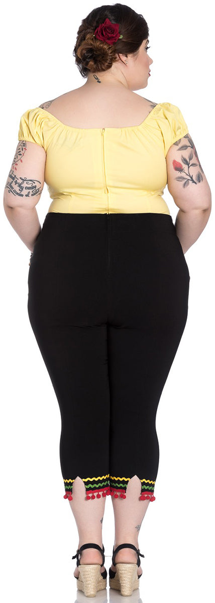 Hell_Bunny_MARIANNE_Vintage_POMPOM_High_Waist_CAPRI_Hose_-_Plus_Size-2