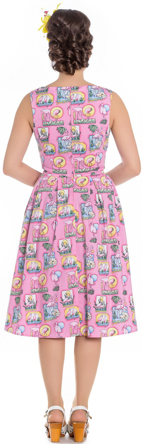 Hell_Bunny_MAXINE_Tropical_FLAMINGO_Vintage_50er_A-Linien_DRESS_-_Kleid_02