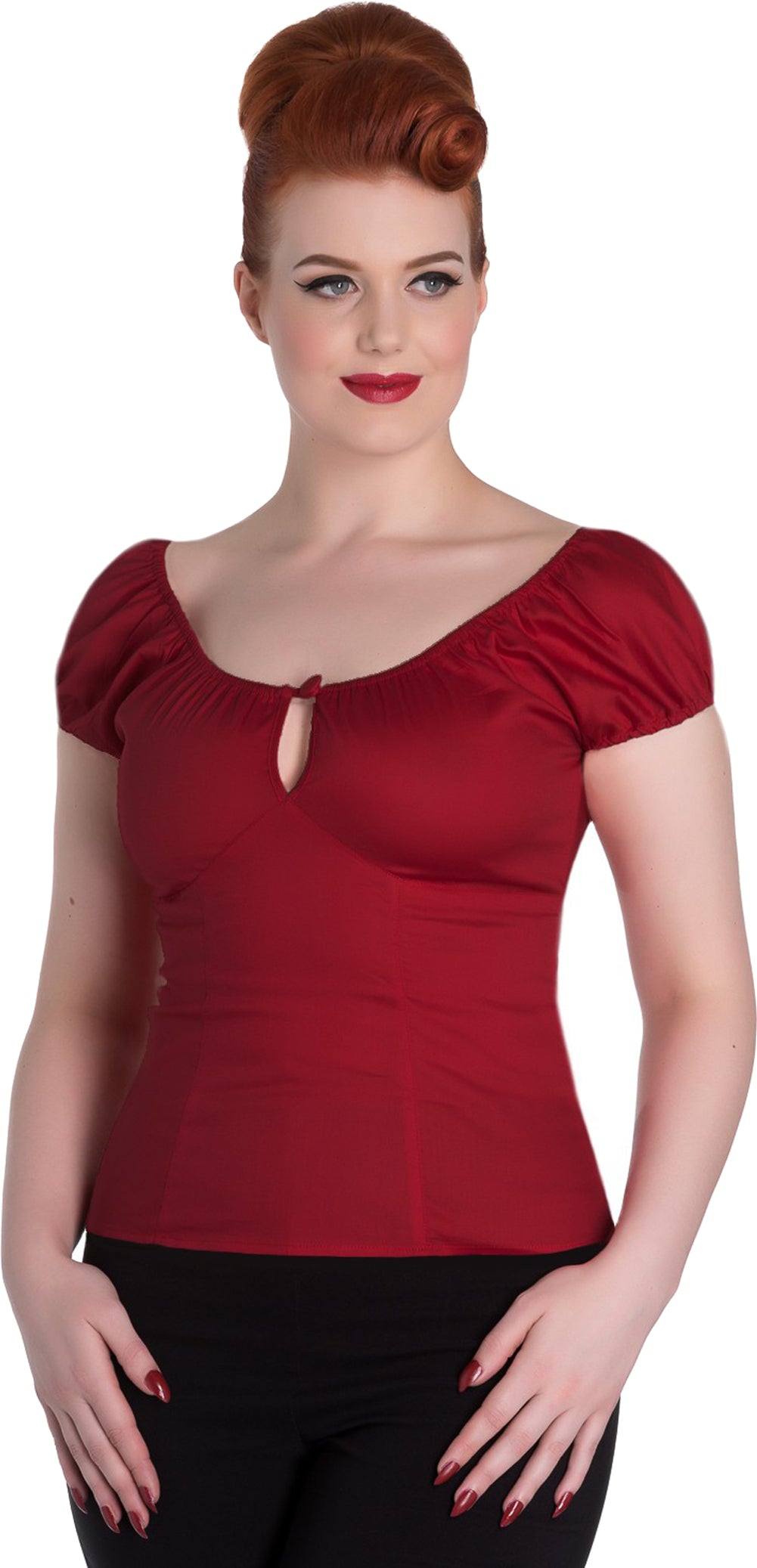 Hell_Bunny_MELISSA_Keyhole_Classic_Vintage_Retro_SHIRT_Bluse_-_WeinrotmjyVgW5Hrht0D