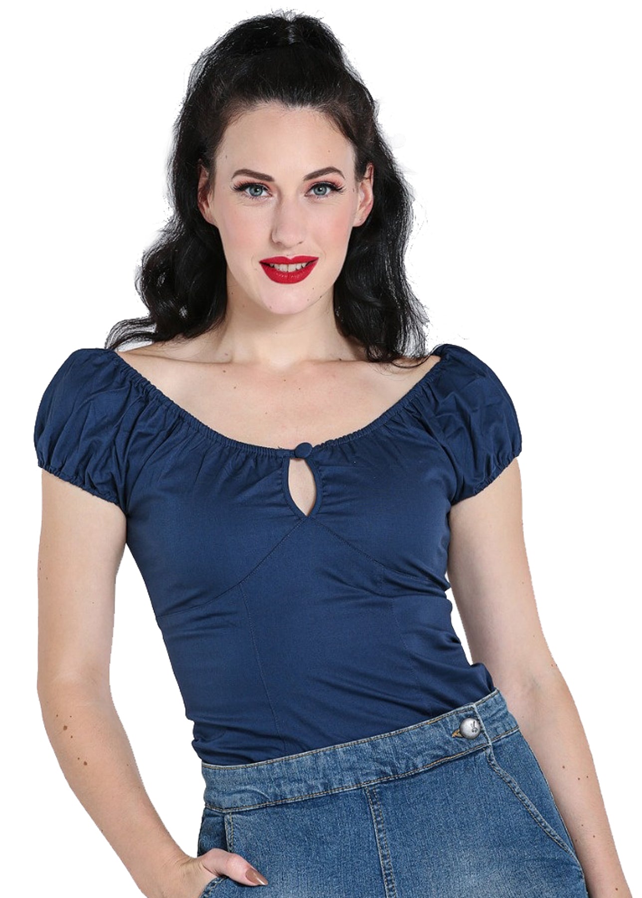 Hell_Bunny_MELISSA_Keyhole_Vintage_Retro_SHIRT_Bluse_-_Blau_killer_kirsche_2fnIgr6Zf4abSG