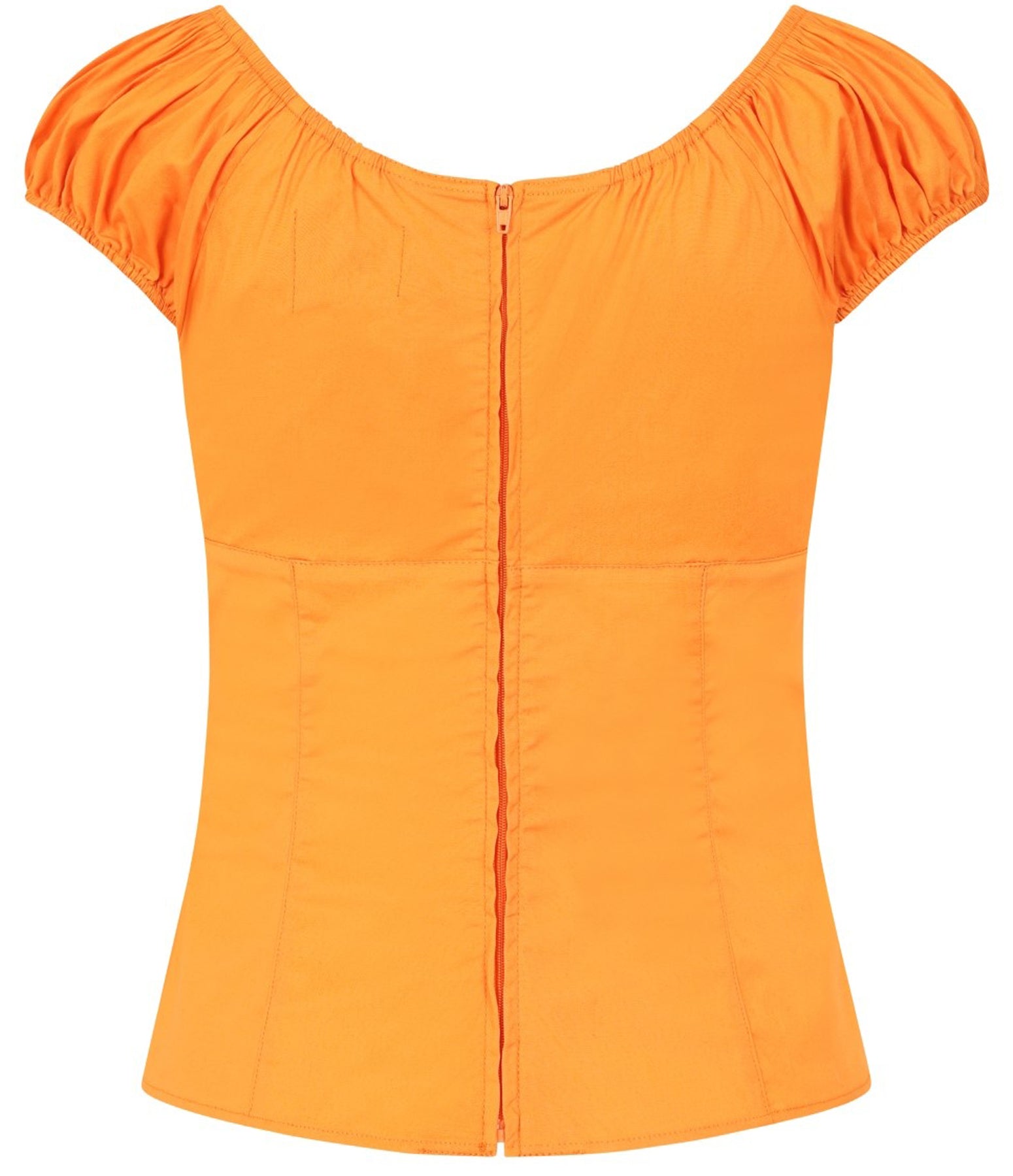 Hell_Bunny_MELISSA_Vintage_KEYHOLE_Classic_Retro_SHIRT_Bluse_-_Orange_killer_kirsche_6