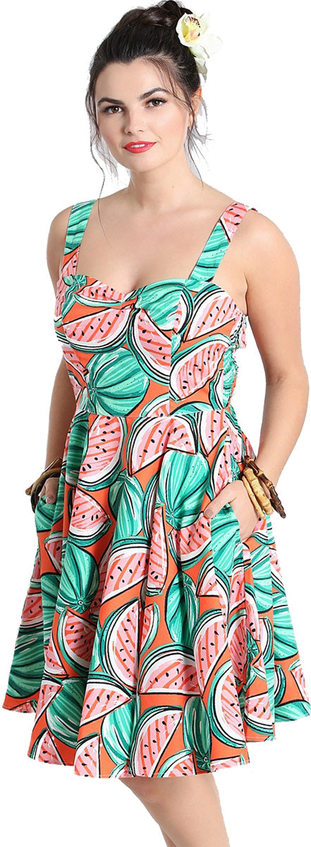 Hell_Bunny_MELONIE_50s_WATERMELON_Wassermelone_Traeger_SWING_KLEID_Dress_killer_kirsche_2