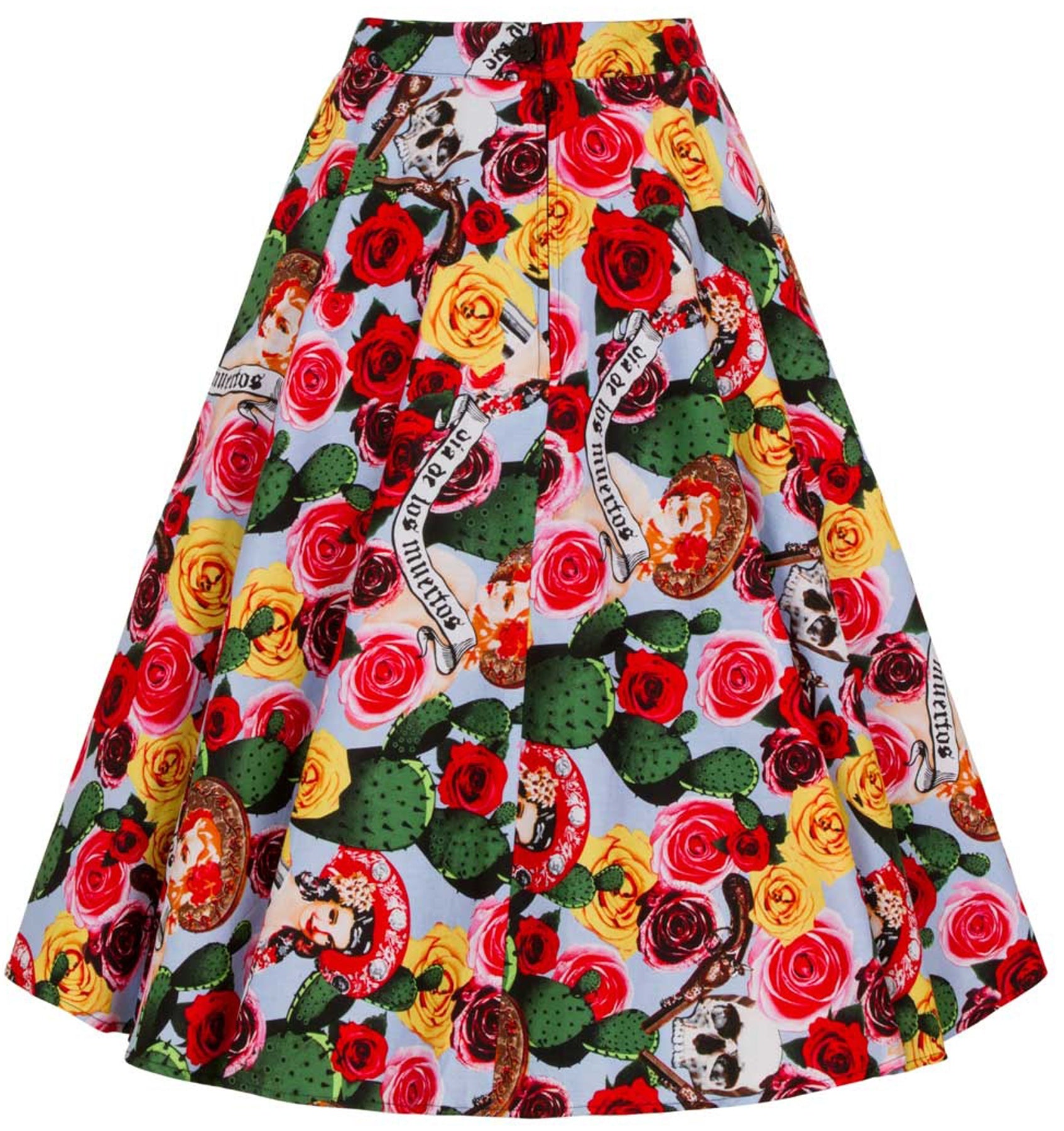 Hell_Bunny_MEXICO_Pin_Up_Girls_ROSEN_Flower_Skulls_SWING_Skirt_TELLERROCK_killer_kirsche_3
