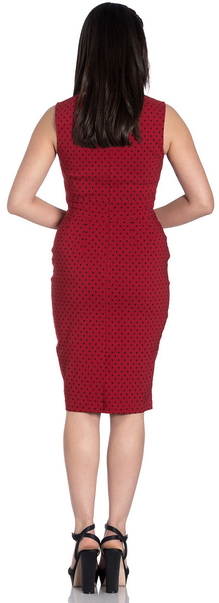 Hell_Bunny_MILEY_Polka_Dots_Punkte_Vintage_Peephole_Pencil_DRESS_Kleid_-_Rot-2