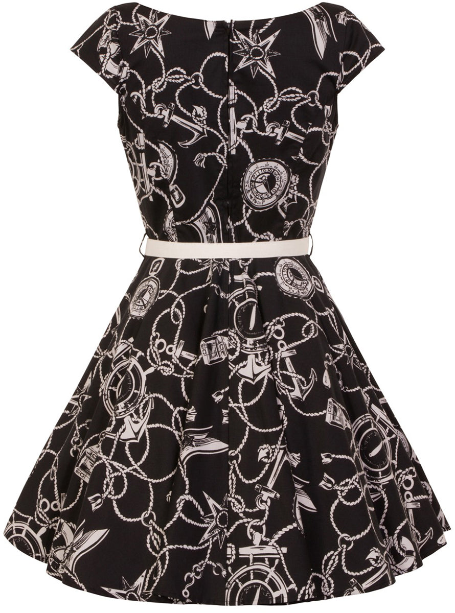 Hell_Bunny_MISTRAL_Sailor_ANKER_Kompass_MINI_Swing_Dress_KLEID-4
