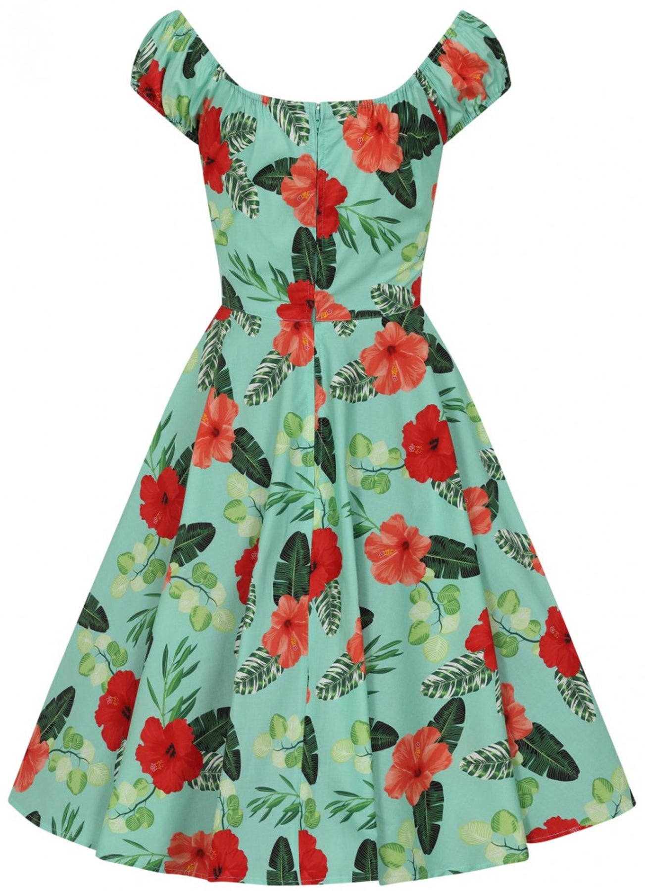 Hell_Bunny_MOANA_Tropical_HIBISKUS_Blumen_50s_SWING_KLEID_Dress_Plus_Size_killer_kirsche_4