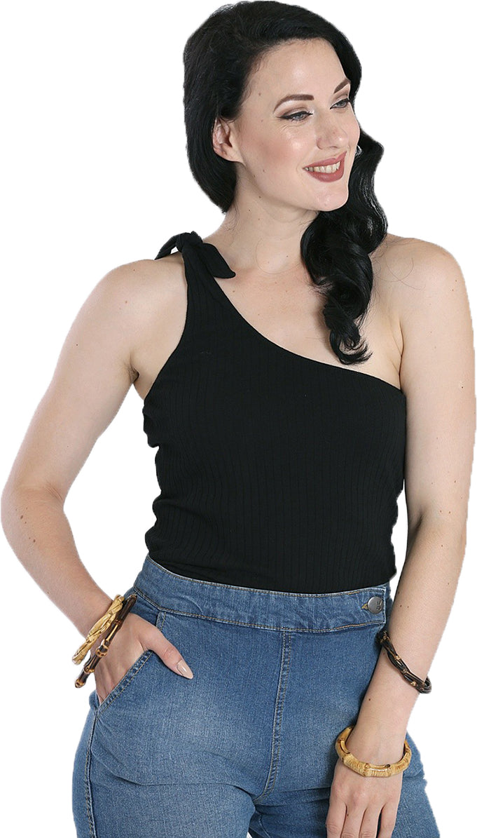 Hell_Bunny_MOLOKAI_Retro_Ribbed_Plain_ONE_SHOULDER_Top_OBERTEIL_Schwarz-1