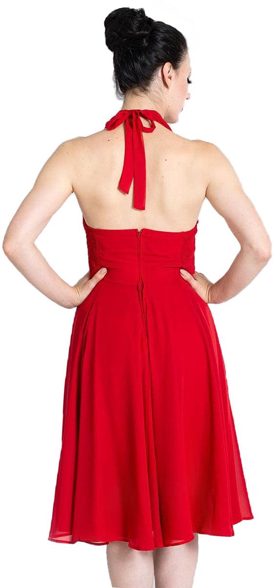 Hell_Bunny_MONROE_Halter_Neck_Vintage_CHIFFON_Kleid_SWING_DRESS_Rot-3ijydyNCm9qHkX