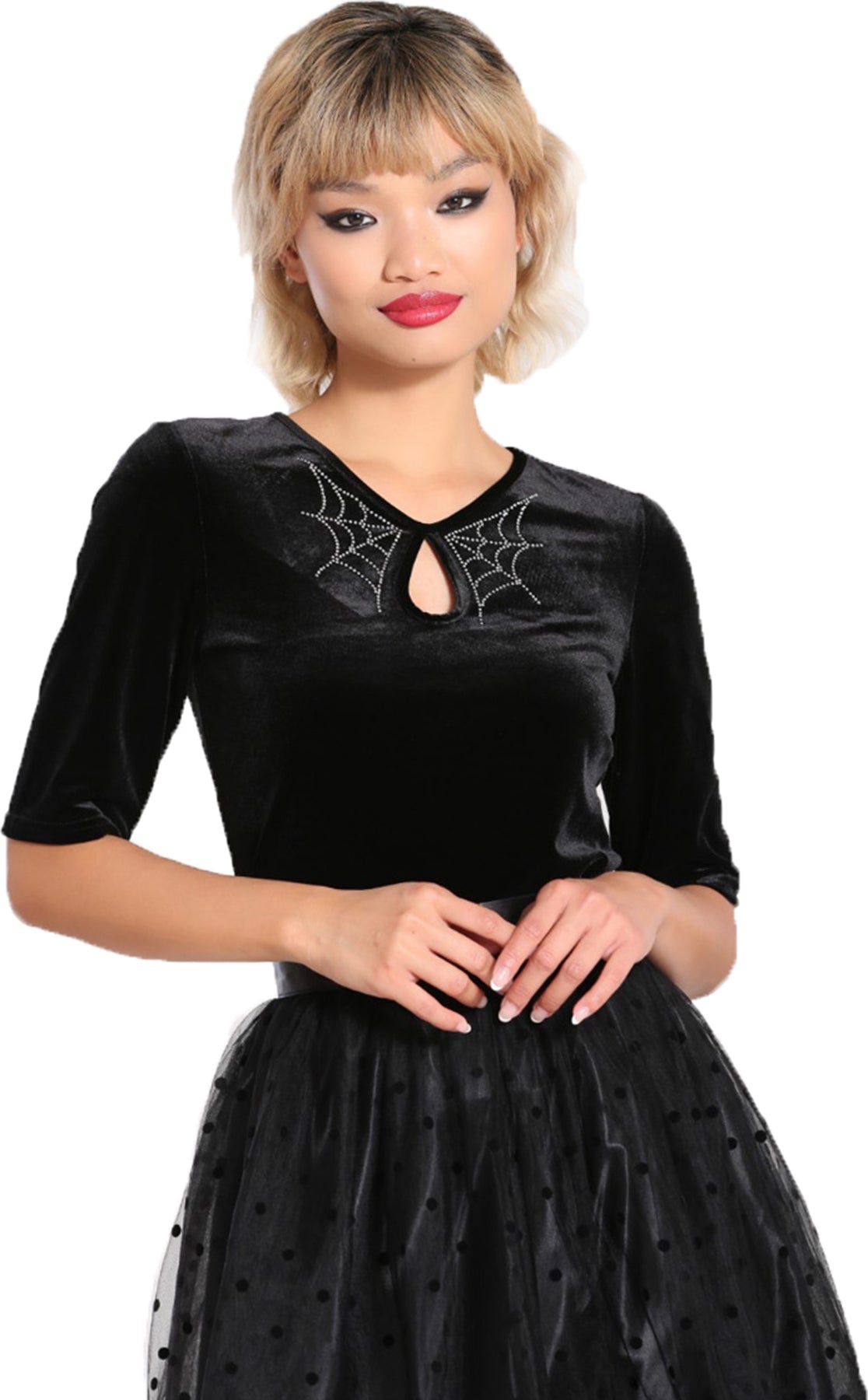 Hell_Bunny_MORTICIA_SPIDERWEB_Spinnennetz_VELVET_Samt_Halbarm_SHIRT_Oberteil_Killer_Kirsche-1CRrmlXxNGx3Fu
