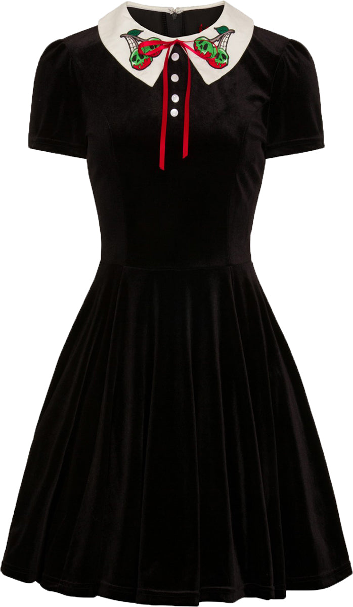 Hell_Bunny_NIGHTSHADE_Velvet_Bubikragen_CHERRY_SKULL_Mini_Dress_KLEID-3