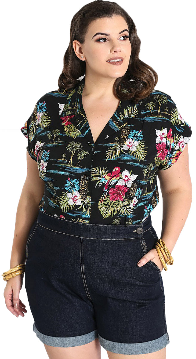 Hell_Bunny_NOA_NOA_Tropical_HIBISKUS_Kurzarm_TIKI_BLUSE_Shirt_Plus_Size-1