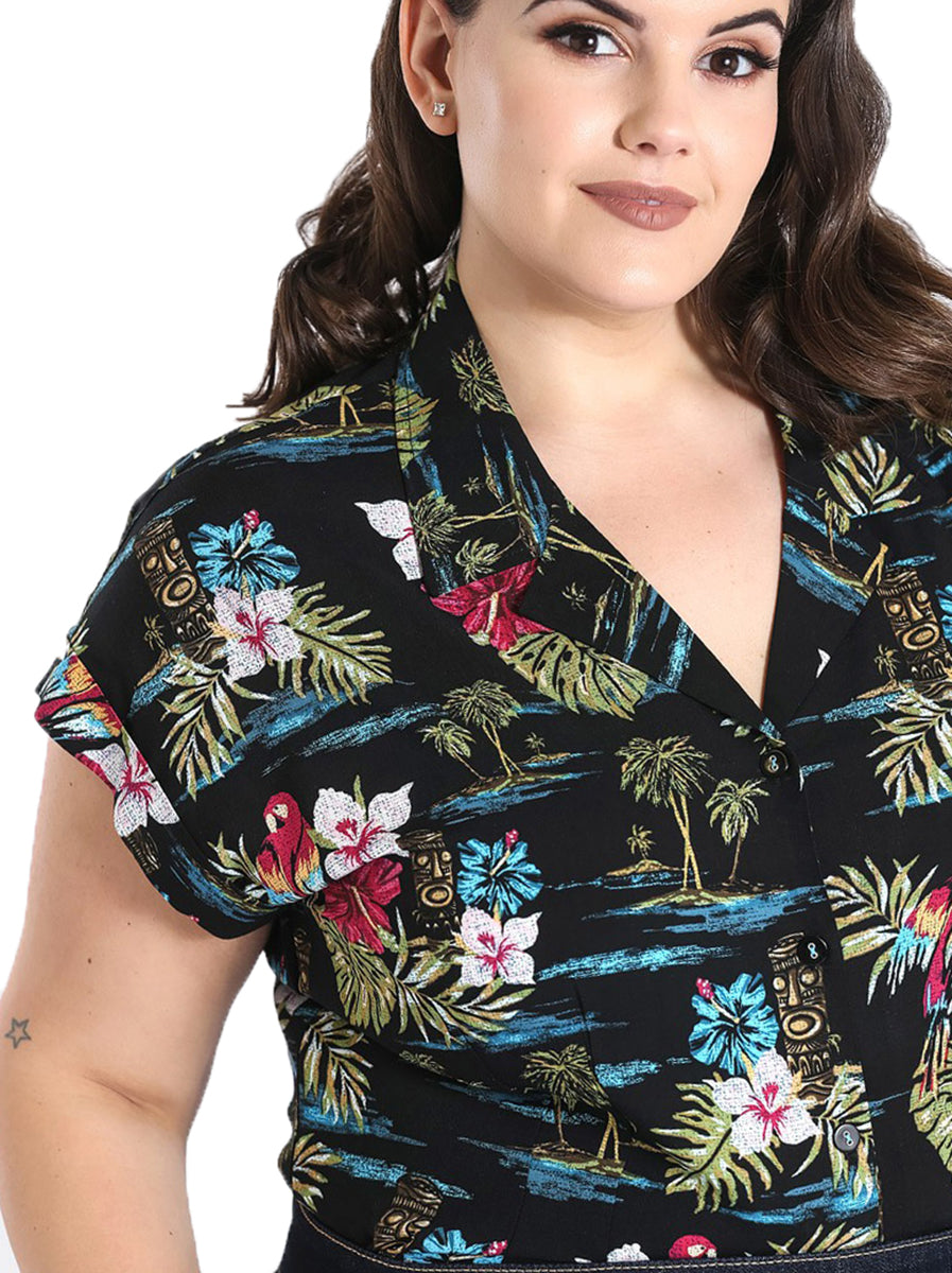 Hell_Bunny_NOA_NOA_Tropical_HIBISKUS_Kurzarm_TIKI_BLUSE_Shirt_Plus_Size-2