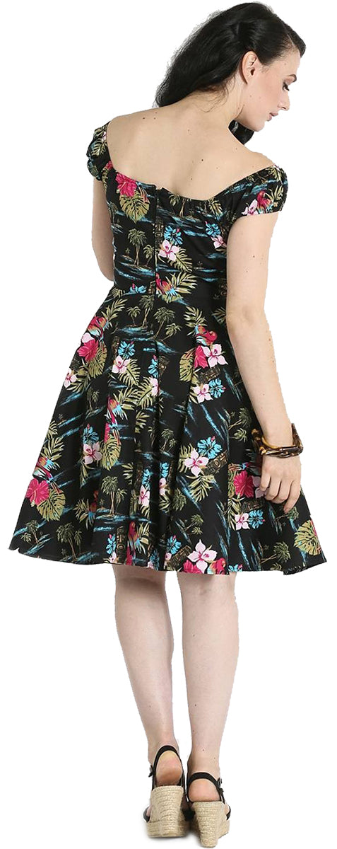 Hell_Bunny_NOA_NOA_Tropical_TIKI_Parrot_Hibiskus_Blumen_BOW_SWING_Dress_KLEID-3mD21xkbwL57Ly
