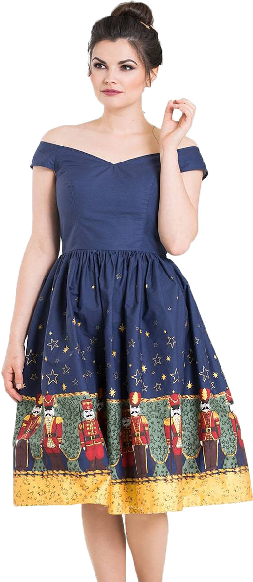 Hell_Bunny_NUTCRACKER_Vintage_Nussknacker_STERNE_Swing_Dress_KLEID_-1