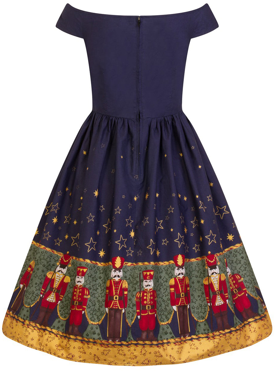 Hell_Bunny_NUTCRACKER_Vintage_Nussknacker_STERNE_Swing_Dress_KLEID_-4
