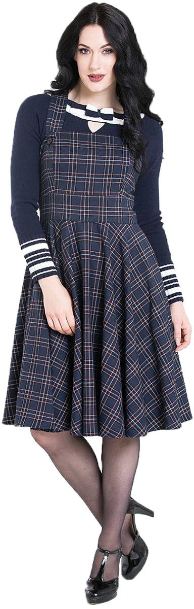 Hell_Bunny_PEEBLES_Vintage_TARTAN_PINAFORE_Swing_Rock_LATZKLEID_Navy-1