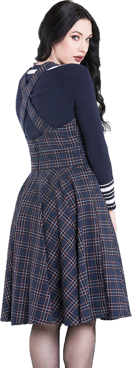 Hell_Bunny_PEEBLES_Vintage_TARTAN_PINAFORE_Swing_Rock_LATZKLEID_Navy-2