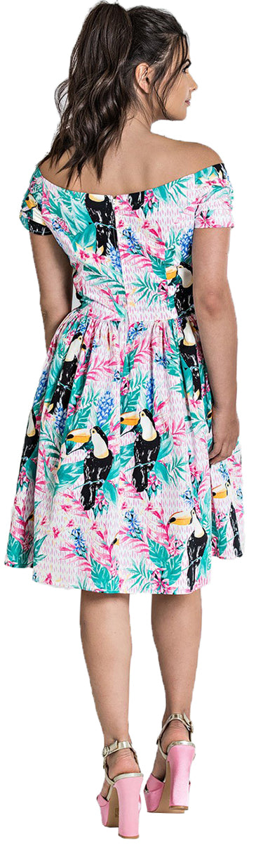 Hell_Bunny_RAPHAELLA_Tropical_TUKAN_Floral_Retro_SWING_DRESS_Kleid-3