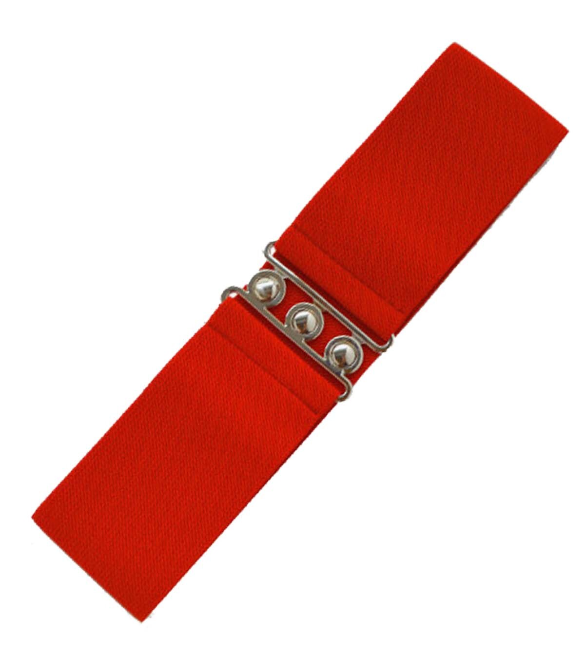 Hell_Bunny_RETRO_BELT_50s_Stretch_Taillenguertel_Guertel_Kirschrot
