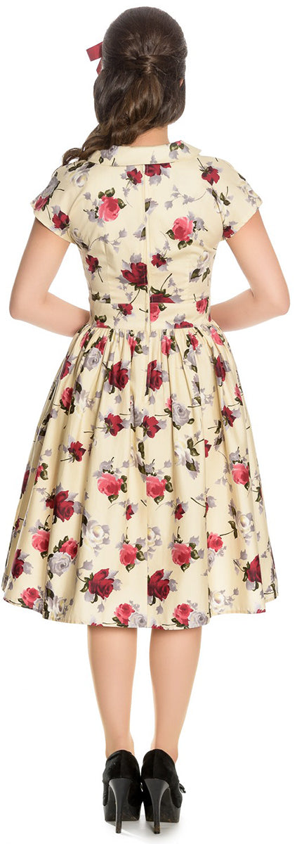 Hell_Bunny_ROSEMARY_Vintage_Floral_ROSES_Buttoned_V-Neck_Dress_KLEID-2