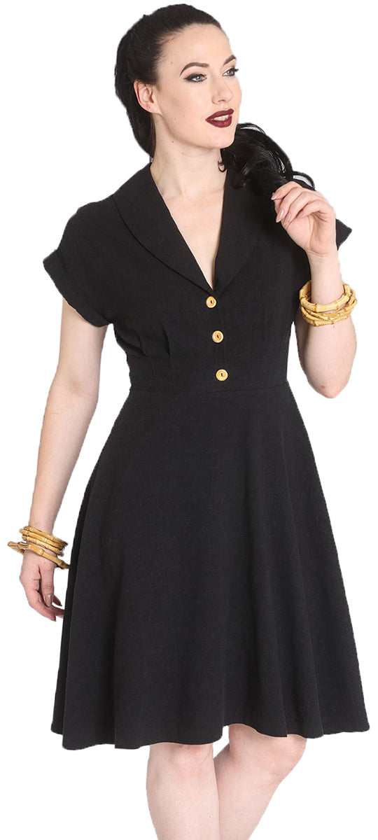 Hell_Bunny_SAHARA_Vintage_V-NECK_Kurzarm_Retro_SWING_Dress_KLEID-2iQE6FodfrauM1