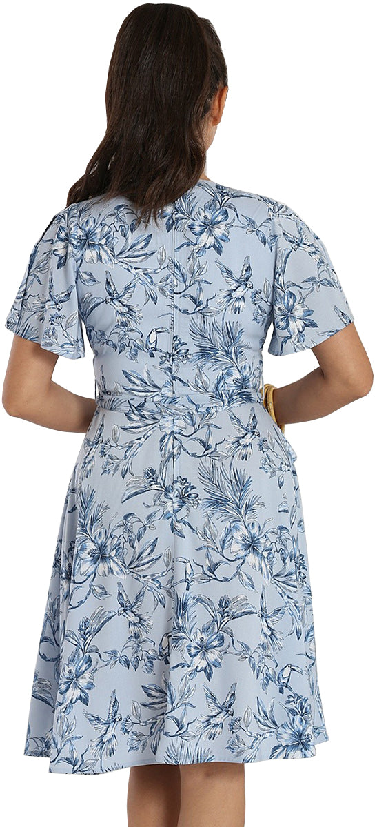 Hell_Bunny_SAMBA_Vintage_PARROT_Tukan_Hibiskus_V-Neck_SWING_KLEID_Dress-3