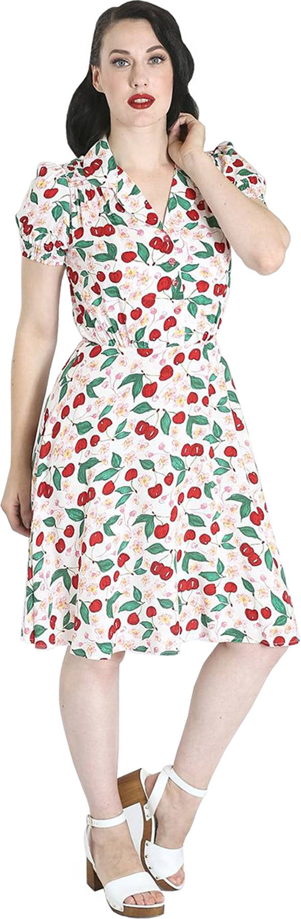 Hell_Bunny_SIMONA_Vintage_CHERRY_BLOSSOM_Kirschen_SWING_Dress_HEMDKLEID_killer_kirsche