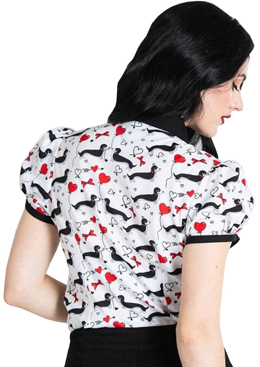 Hell_Bunny_SMOKY_Sausage_Dog_Collar_DACHS_HERZEN_Kurzarm_BLUSE_Hemd-266BlGb9hAUzZt