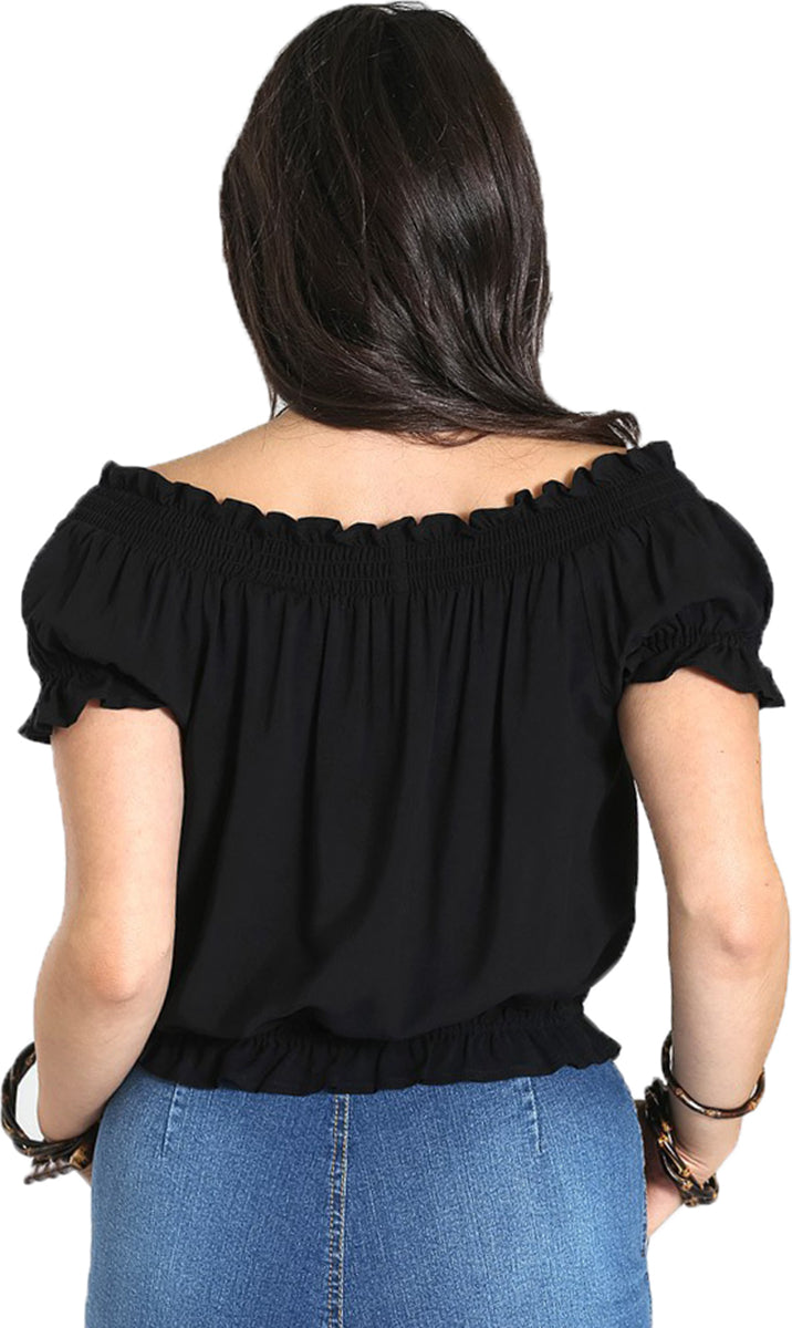 Hell_Bunny_SOLEDAD_Vintage_RUFFLE_Smok_Button_Kurzarm_SHIRT_Bluse_Schwarz-3oqEpv6gyF9bmD