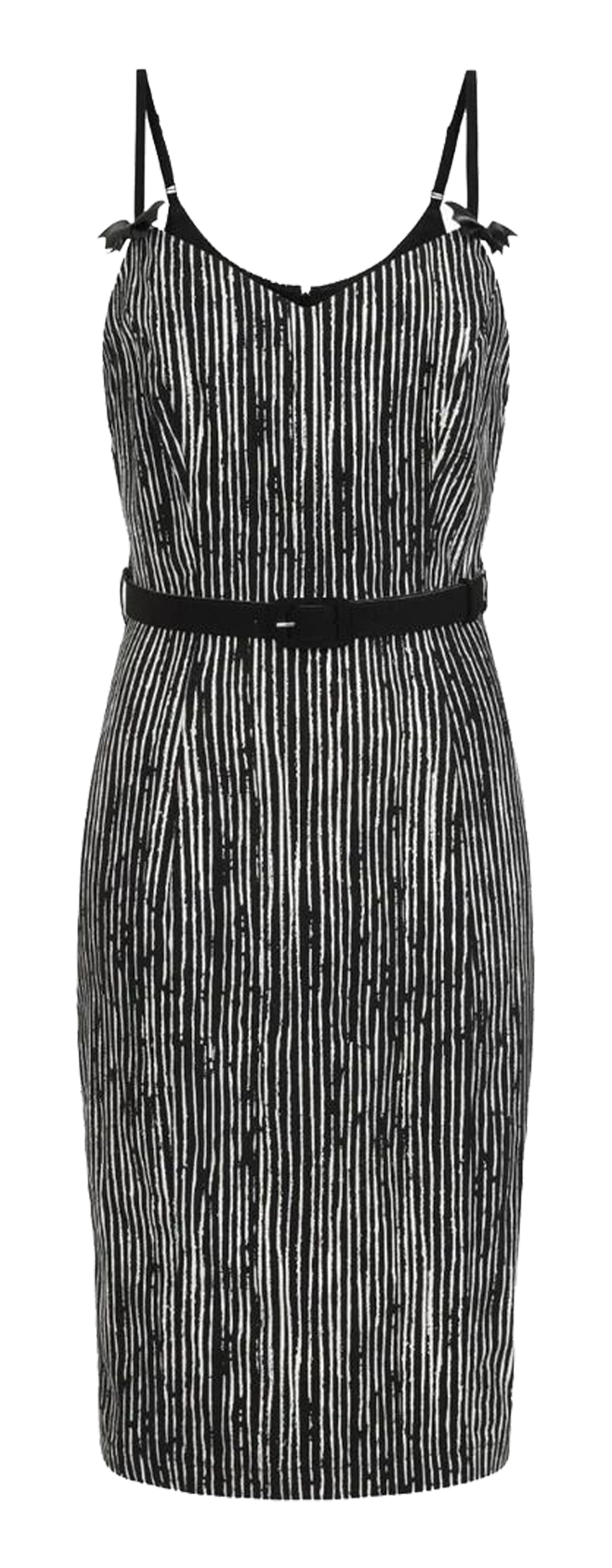 Hell_Bunny_SPOOKY_REGAN_Scratch_Mark_Stripes_Wiggle_PENCIL_DRESS_Bleistiftkleid-6