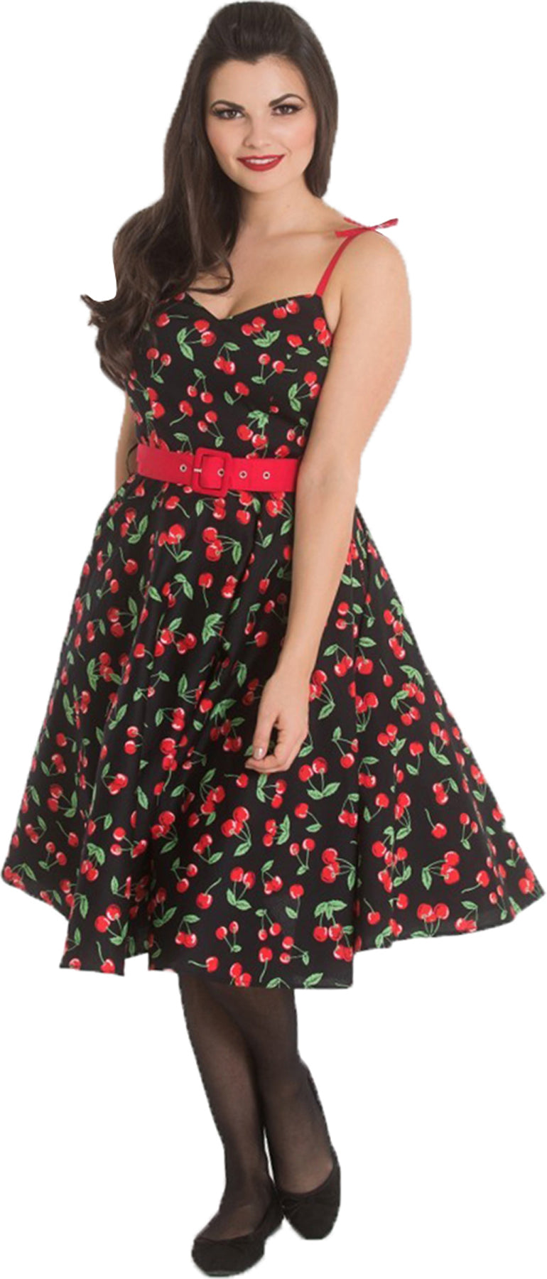 Hell_Bunny_SWEETIE_50s_CHERRY_Kirschen_Traeger_Swing_Dress_KLEID_Schwarz_killer_kirschea1cAWyJlZbFkW