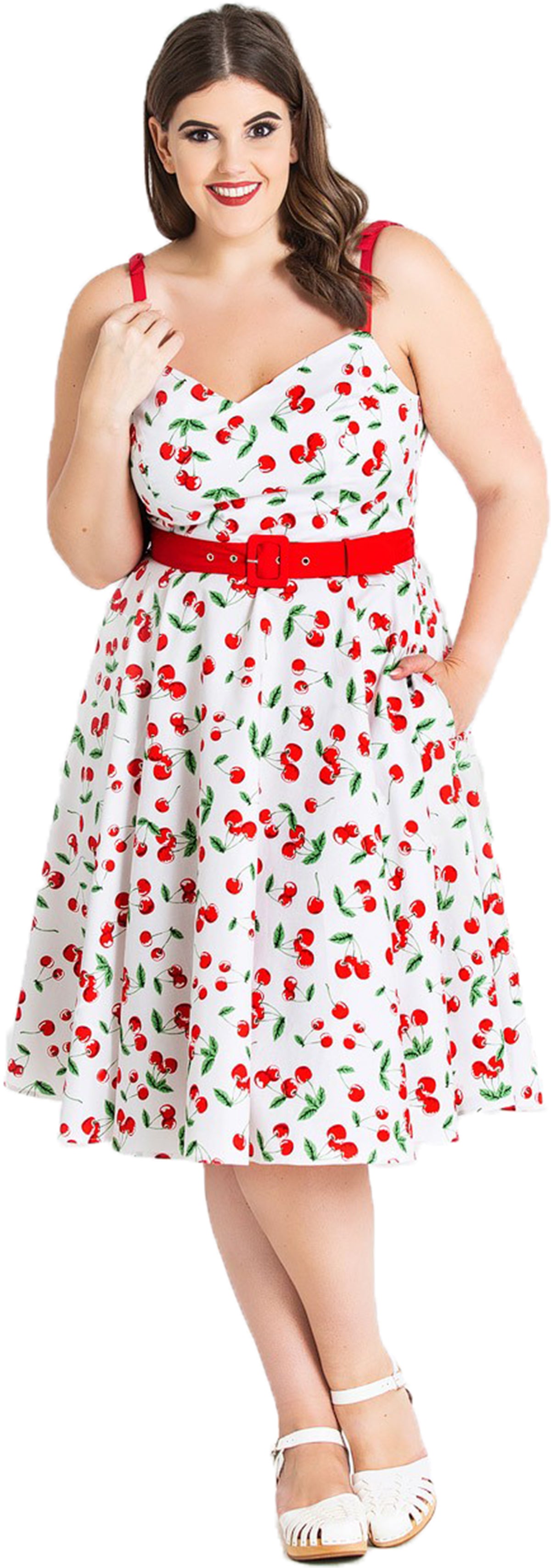 Hell_Bunny_SWEETIE_Vintage_CHERRY_Kirschen_Swing_Dress_KLEID_Plus_Size-1
