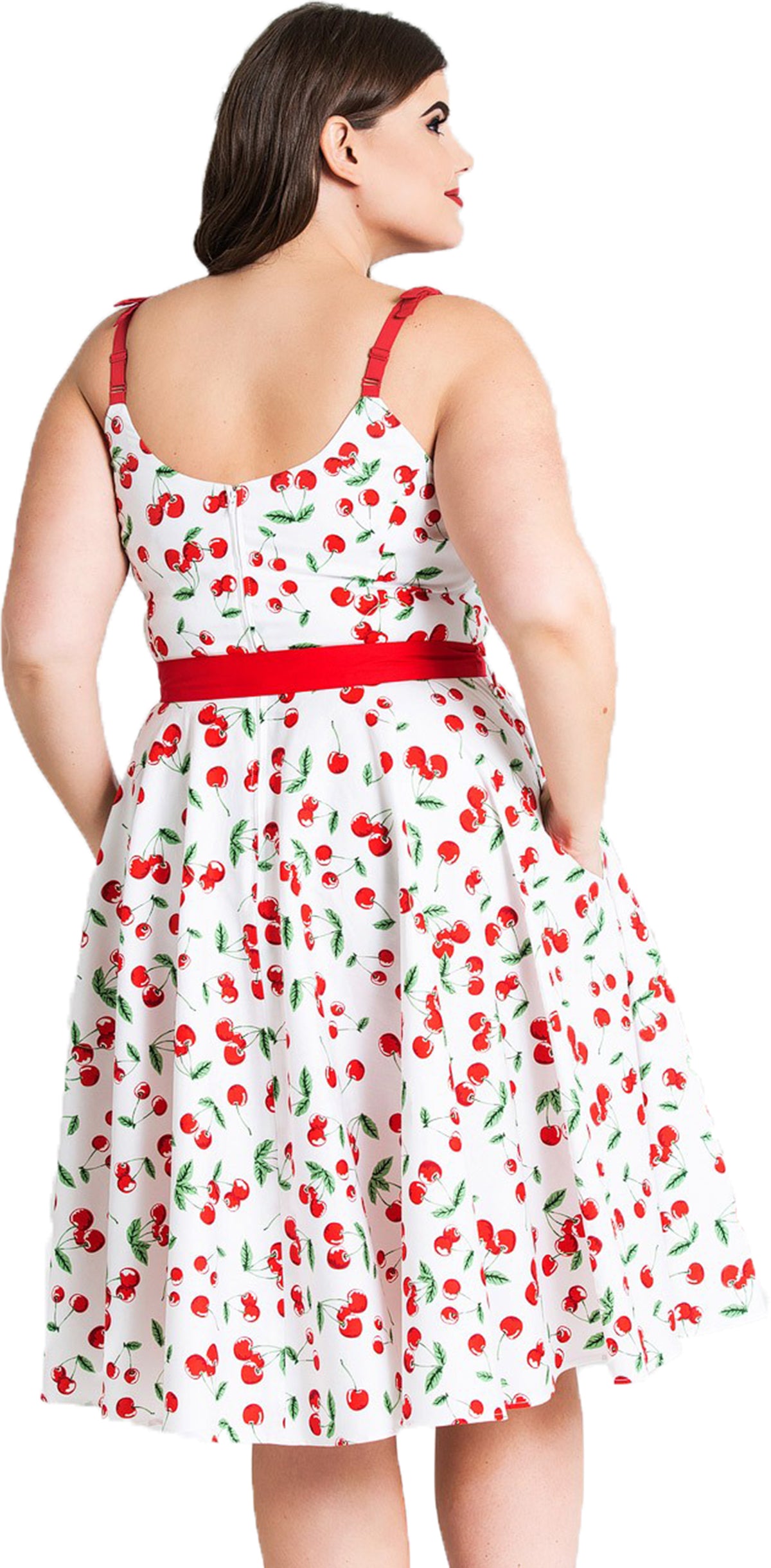 Hell_Bunny_SWEETIE_Vintage_CHERRY_Kirschen_Swing_Dress_KLEID_Plus_Size-3