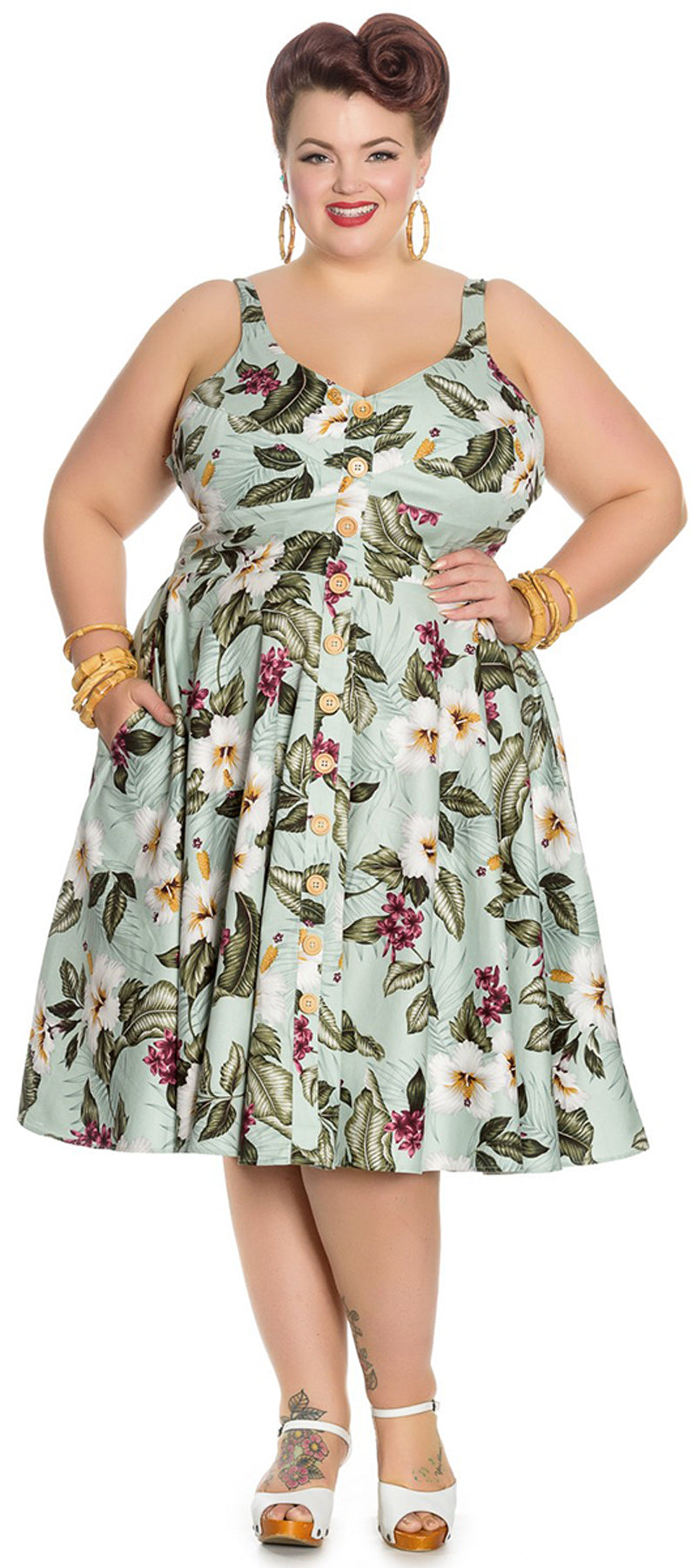 Hell_Bunny_TAHITI_Hibiscus_Tropical_TIKI_Swing_50s_Dress_KLEID_Plus_Size_killer_kirschezP8NR9dT5zruz