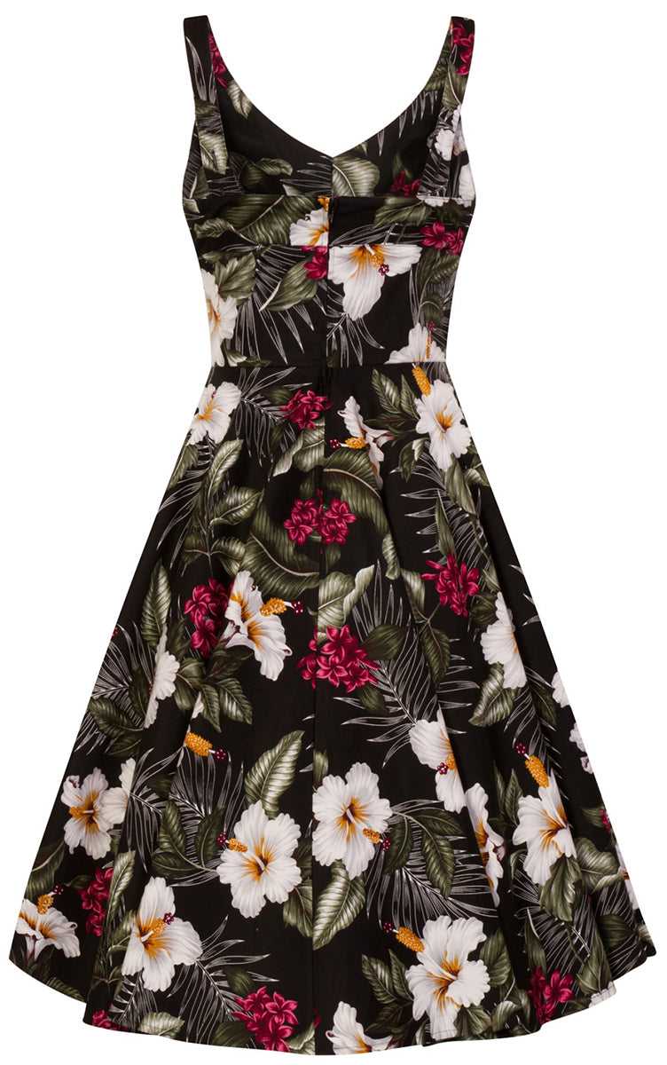 Hell_Bunny_TAHITI_Hibiscus_Tropical_TIKI_Vintage_50s_Swing_Dress_KLEID_Schwarz-5MQKg2S1BjiM4L