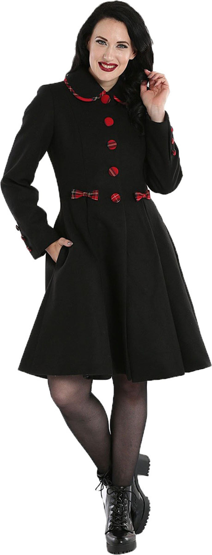 Hell_Bunny_TIDDLYWINKS_Vintage_TARTAN_Schleifen_SWING_MANTEL_Coat_Schwarz-Rot-15htrvvQWQaKfX
