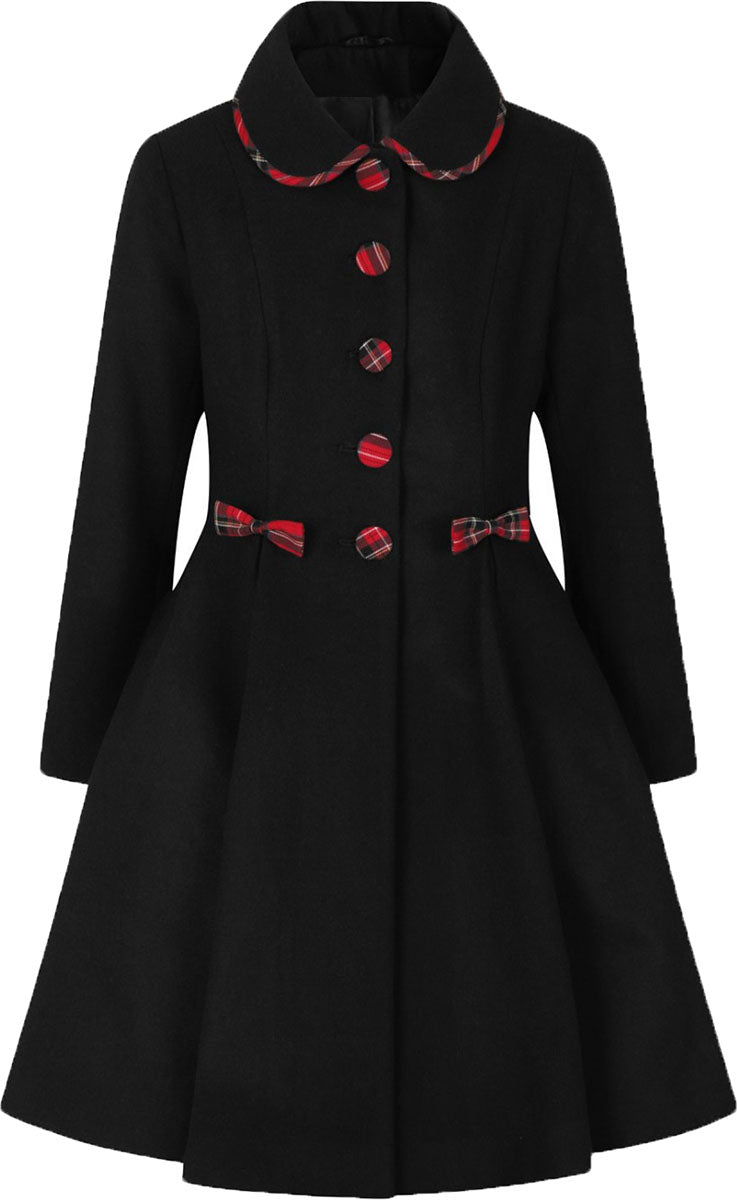 Hell_Bunny_TIDDLYWINKS_Vintage_TARTAN_Schleifen_SWING_MANTEL_Coat_Schwarz-Rot-46LsHFePoen7nz