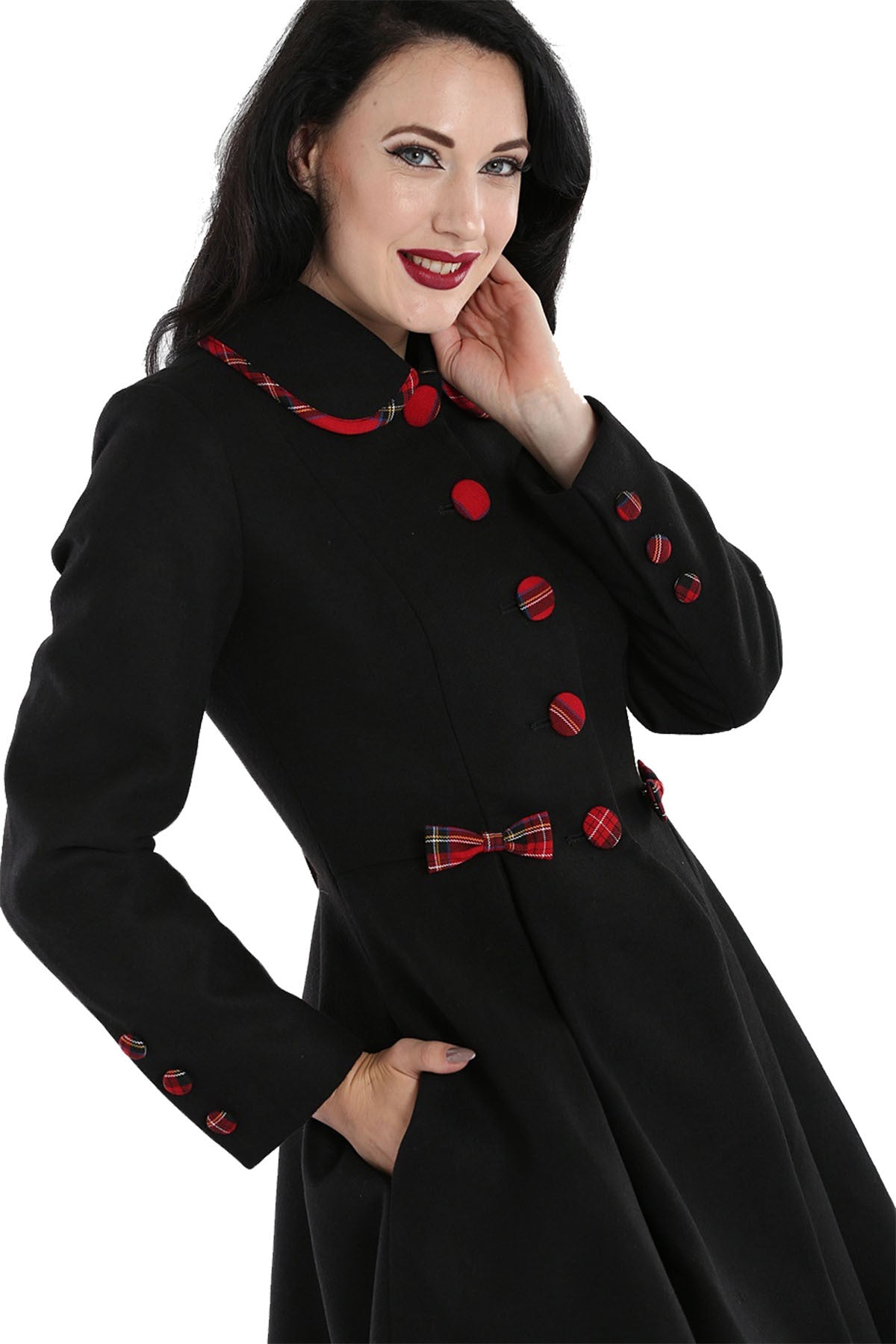 Hell_Bunny_TIDDLYWINKS_Vintage_TARTAN_Schleifen_SWING_MANTEL_Coat_Schwarz-Rot_killer_kirsche_4