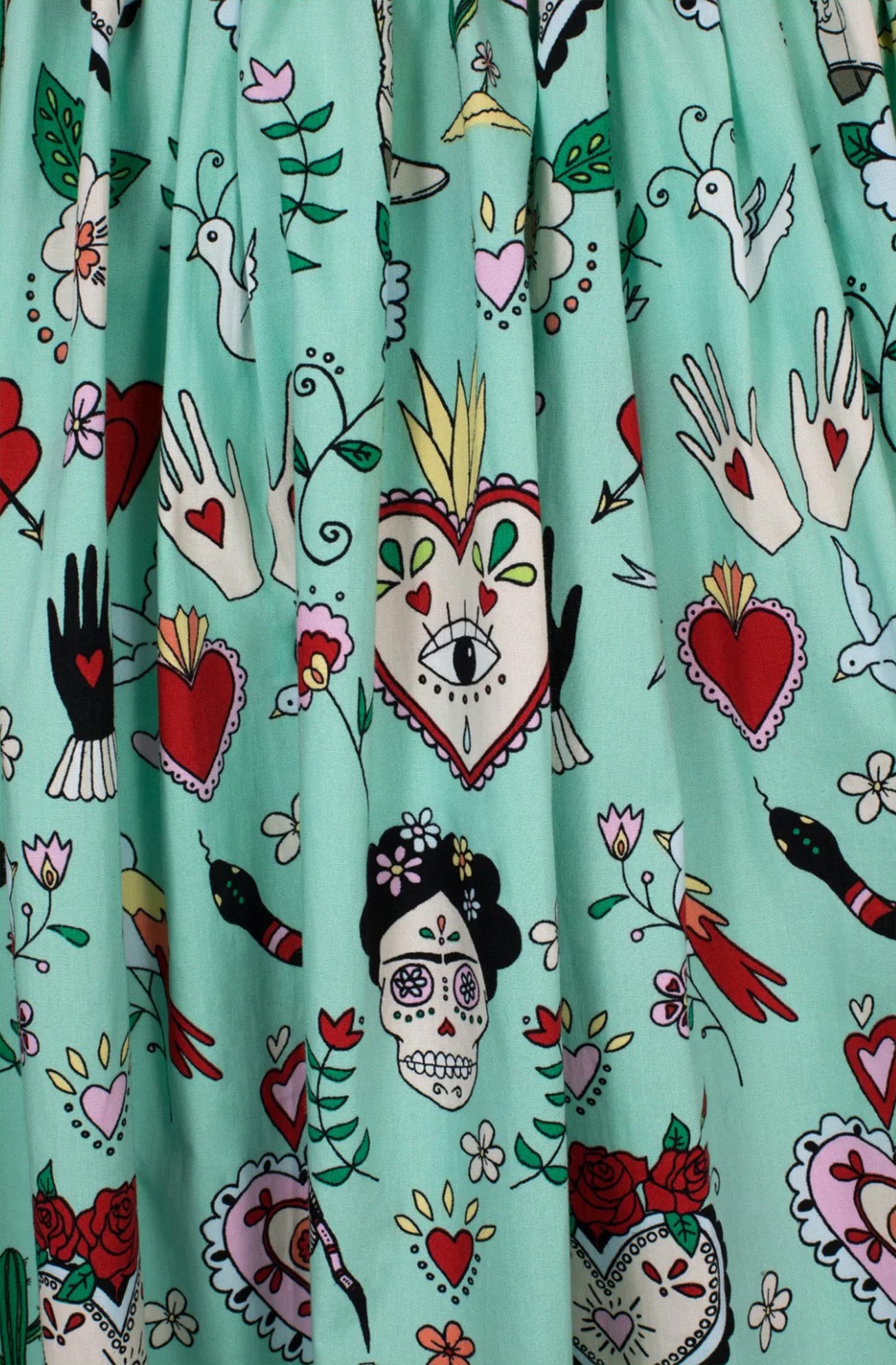 Hell_Bunny_TIJUANA_MEXICO_Oldschool_Flash_Cactus_Vintage_SWING_SKIRT_Rock_-_Mint-1TCIXnxDbD35Kh