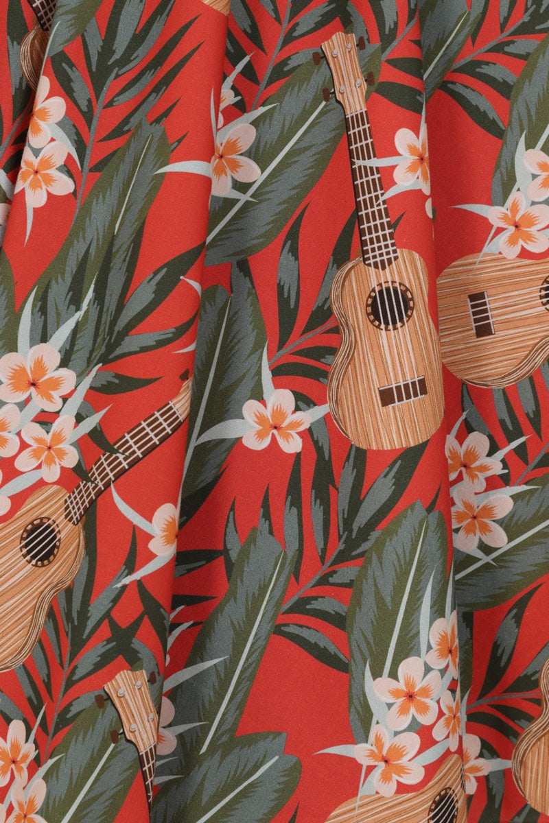 Hell_Bunny_UKULELE_Tropical_Frangipani_VINTAGE_Kurzarm_50s_SWING_KLEID_Dress_killer_kirsche_6uEzm1Gwfl5OLf
