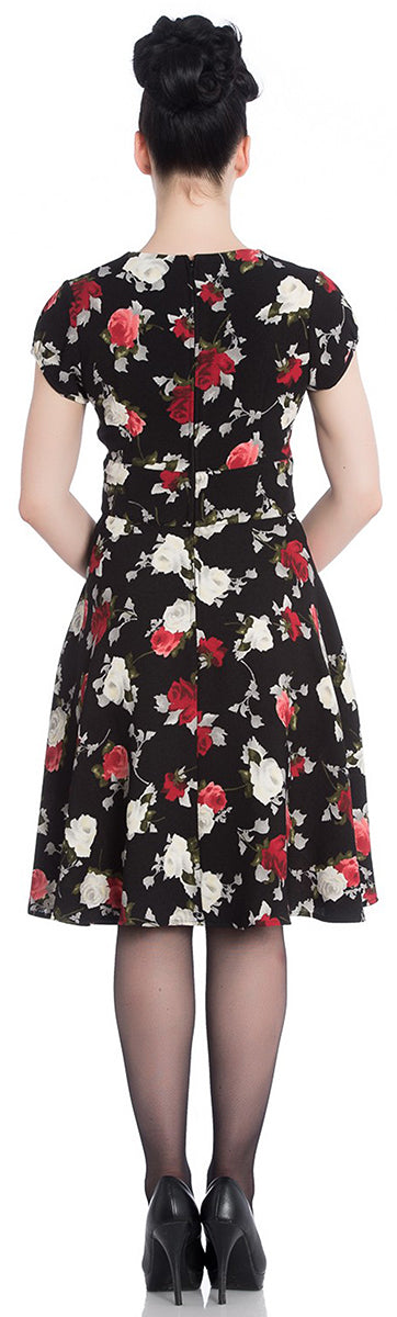 Hell_Bunny_VALENTINA_Floral_ROSE_Vintage_Buttoned_DRESS_Kleid-2