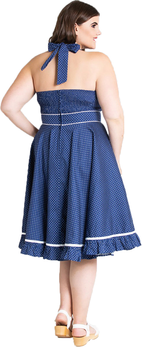 Hell_Bunny_VANITY_50s_Polka_Dots_Punkte_SWING_Dress_KLEID_Blau_Plus_Size-3tucHduuJKHhay