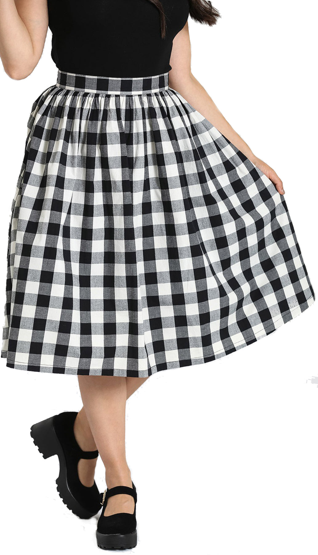 Hell_Bunny_VICTORINE_Gingham_Check_50s_Swing_Skirt_TELLERROCK_killer_kirsche_1