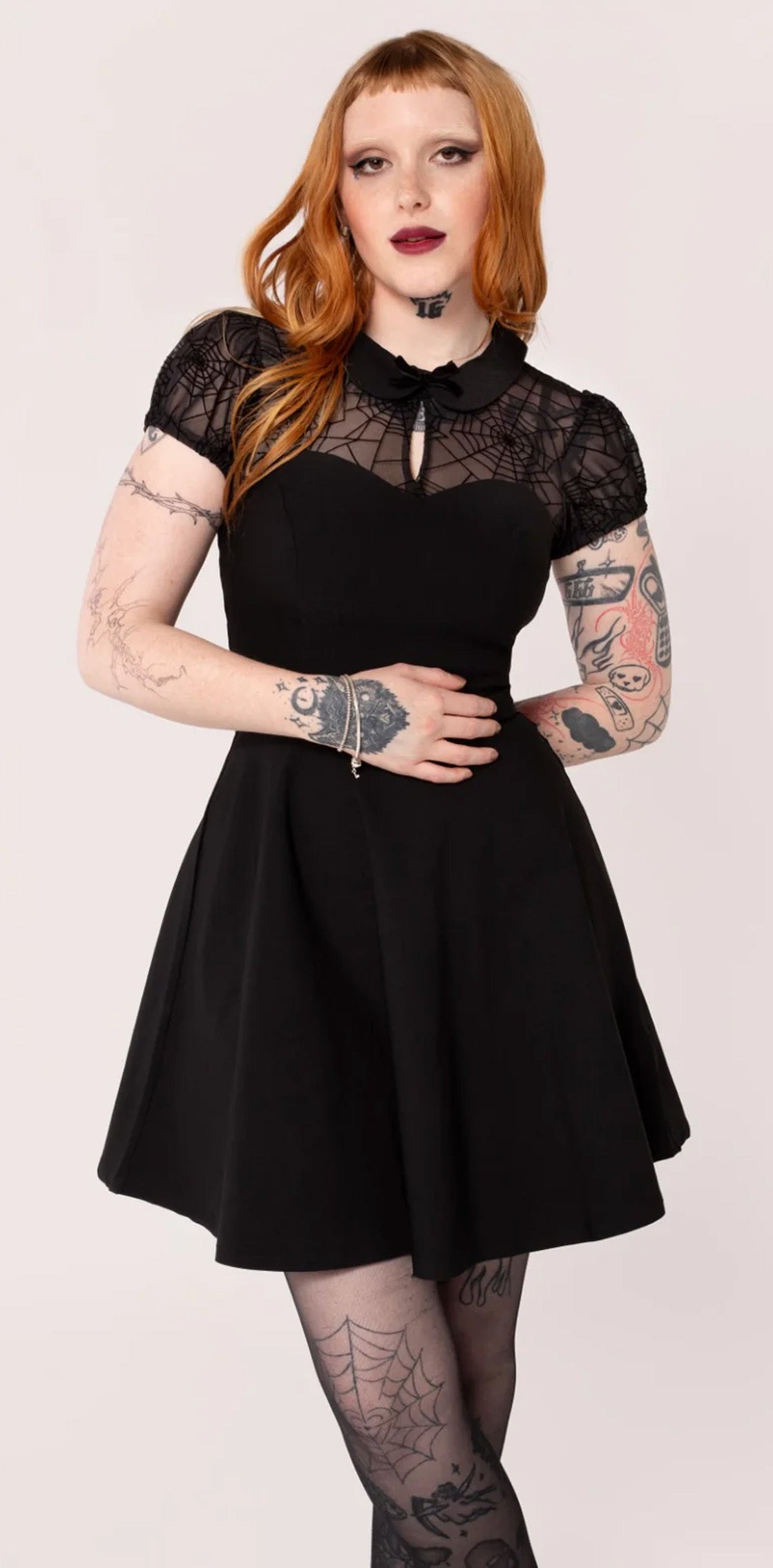 Hell_Bunny_VIOLA_SPIDERWEB_Vintage_Spinnennetz_50s_Mesh_Bubikragen_DRESS_Kleid_-_Schwarz-2