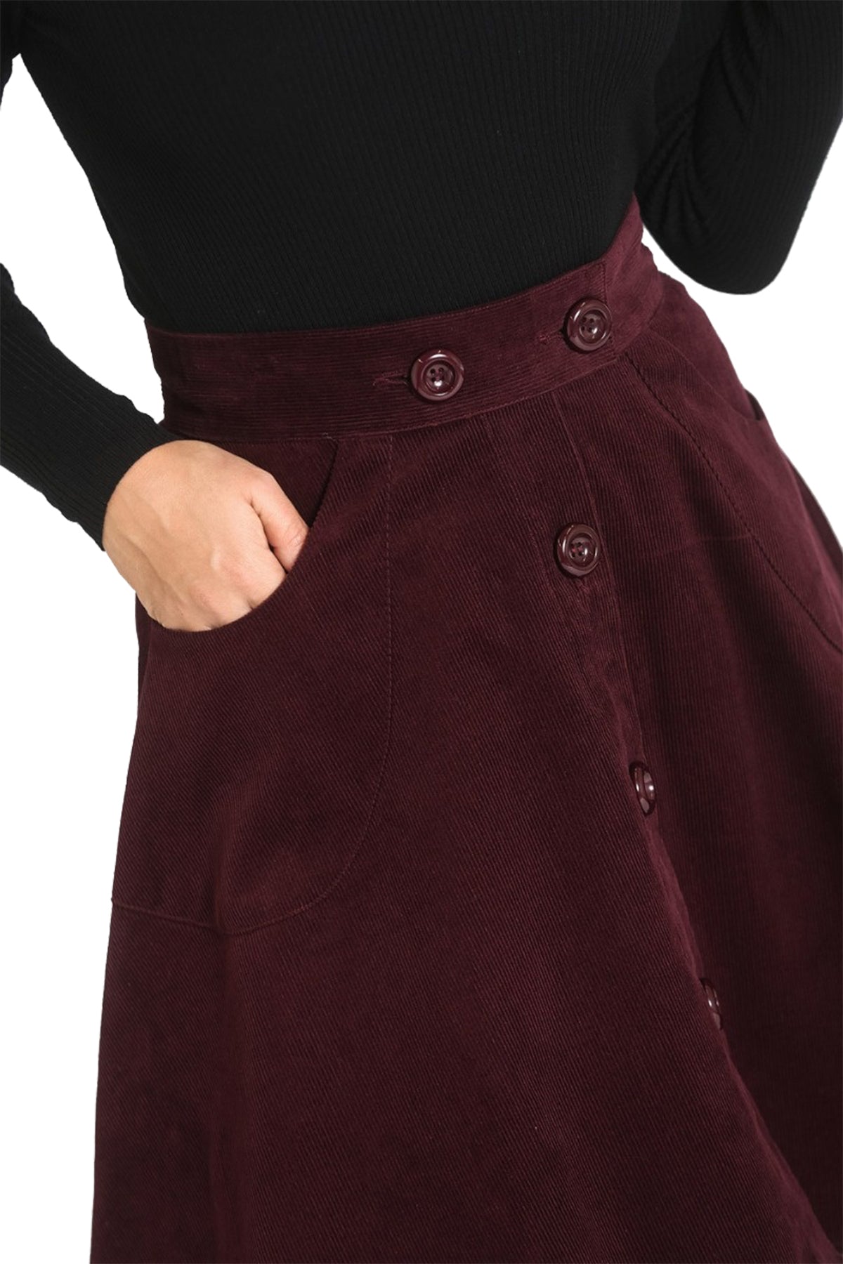 Hell_Bunny_WONDER_YEARS_Cord_Western_Retro_Skirt_ROCK_-_Weinrot_killer_kirsche_2HFrpbvLy9u5dq