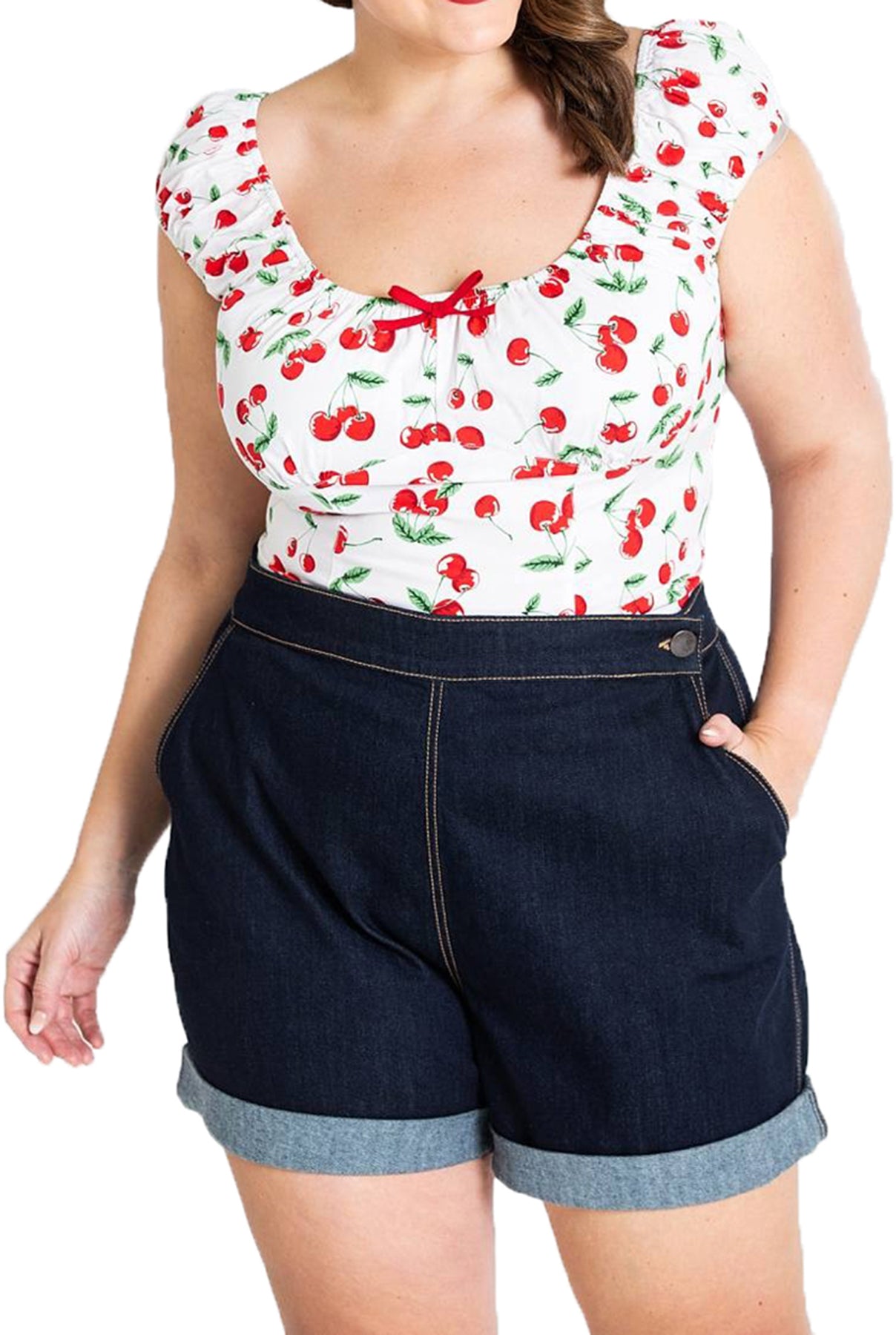 Hell_Bunny_YAZ_Vintage_DENIM_High_Waisted_SHORTS_Hose_Plus_Size_Blau-1NVlCQkV8fibC6
