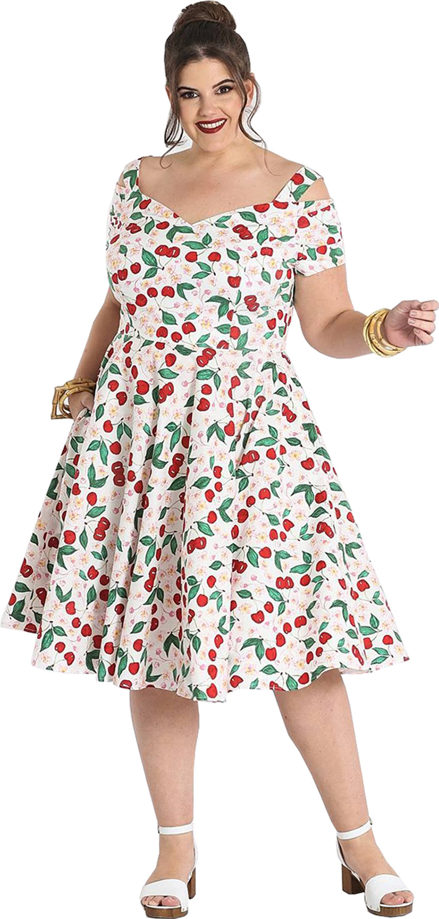 Hell_Bunny_YVETTE_50s_CHERRY_BLOSSOM_Kirschen_SWING_Dress_KLEID_Plus_Size_killer_kirsche