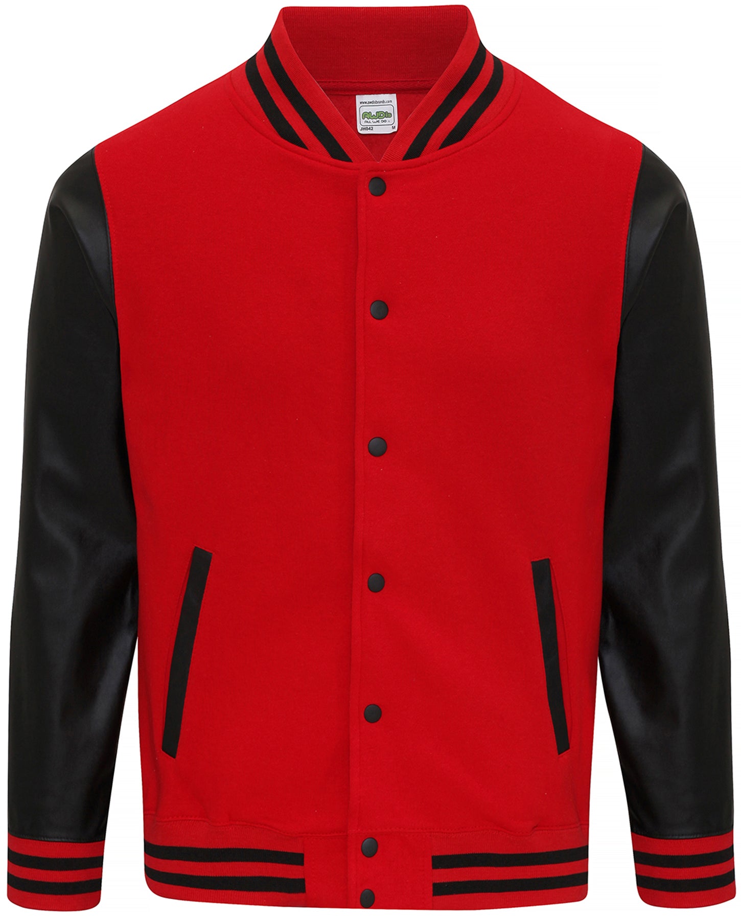Herren_Jacke_Letterman_Oldschool_Baseball_College_Jacket_rot_schwarz_1