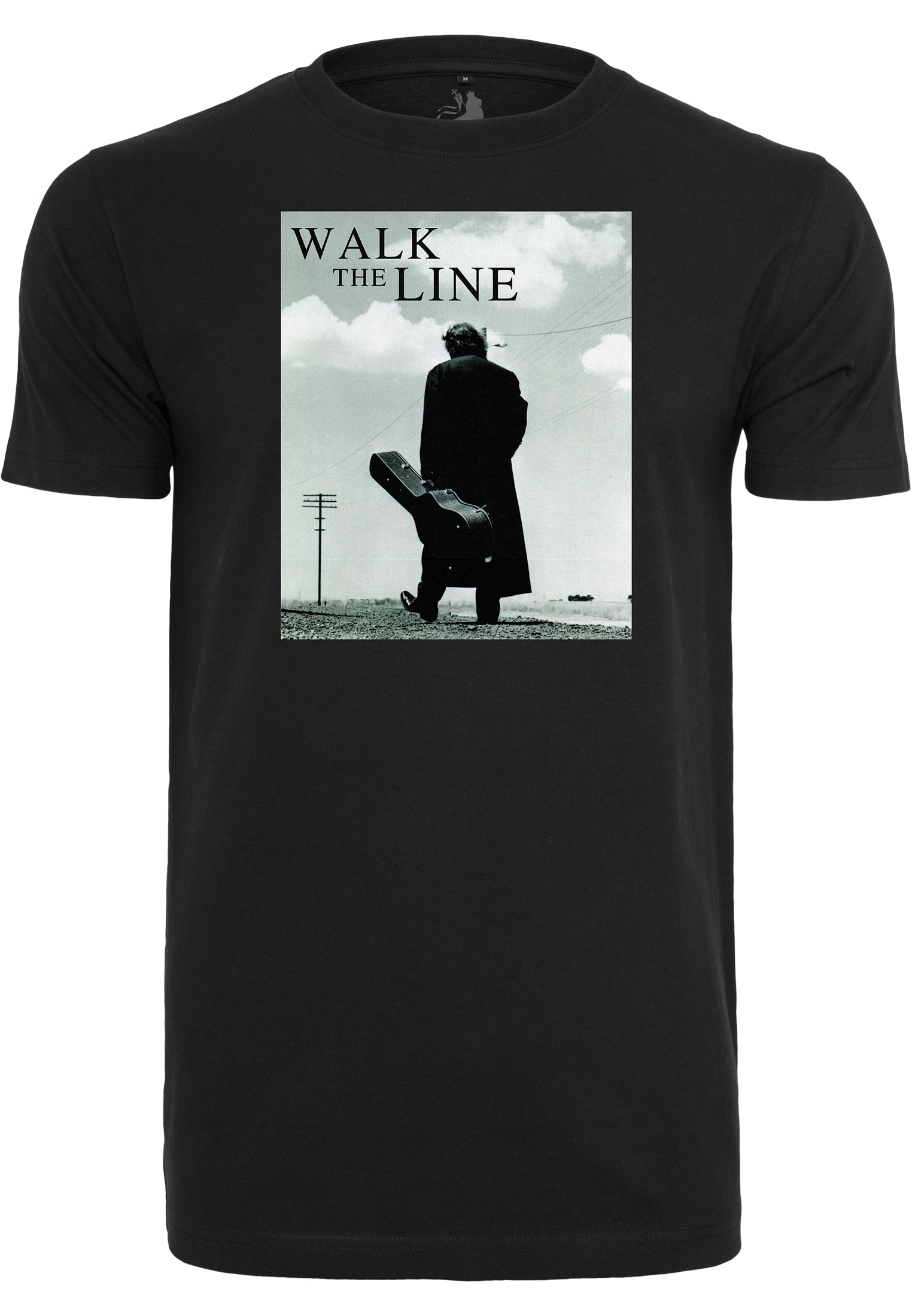 JOHNNY_CASH_Kurzarm_WALK_THE_LINE_Rundhals_HERREN_Oberteil_T-SHIRT-1CRBkNHIH2QQGW