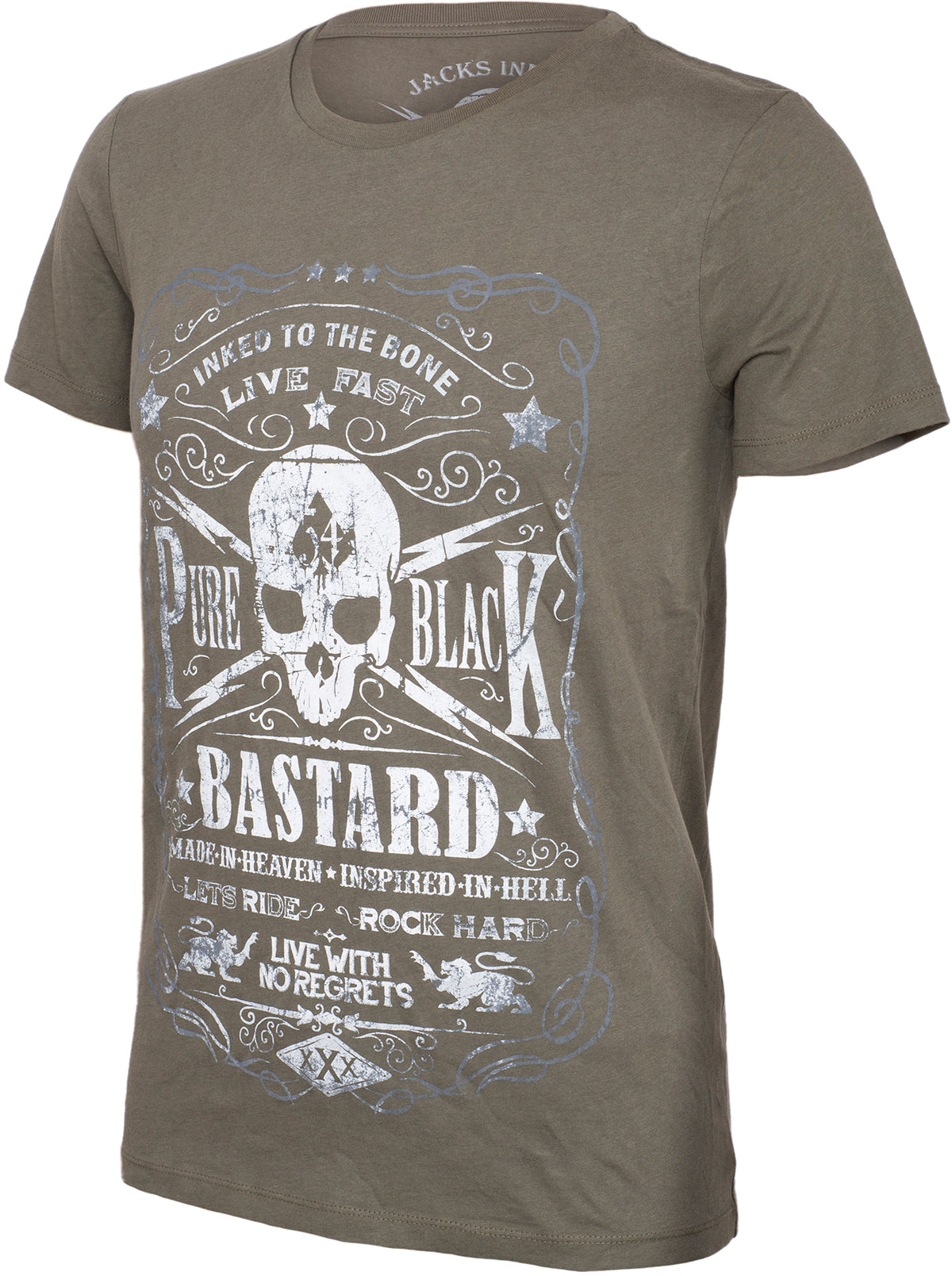 Jacks_Inn_54_BASTARD_Totenkopf_Skull_HERREN_Oberteil_T-SHIRT_Khaki-3LR9umi6p6Thxt